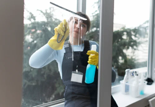 Nettoyage de vitres intérieures et extérieures à Bouglon